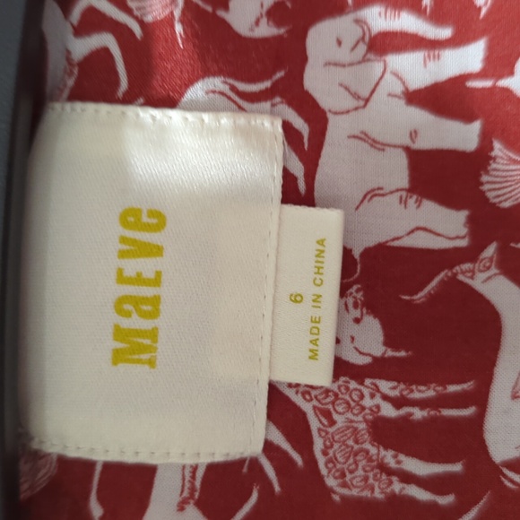 Maeve Anthropologie Safari Button Down Shirt Top Blouse - Picture 3 of 4